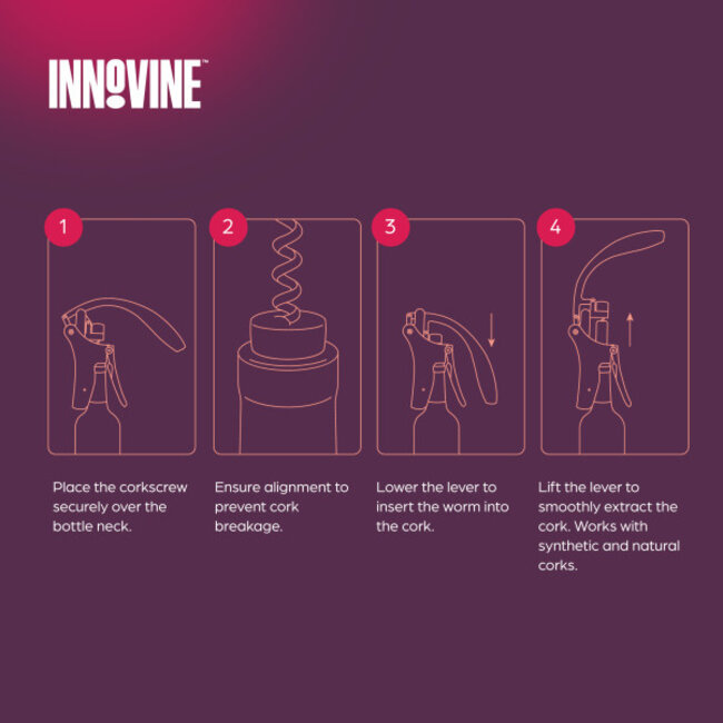Innovine™ Vertical Lever Corkscrew