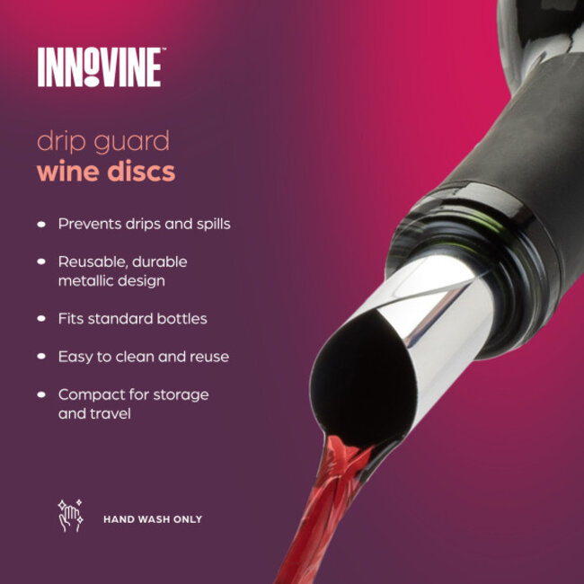 Innovine™ Drip Guard Wine Discs (Pk of 6)