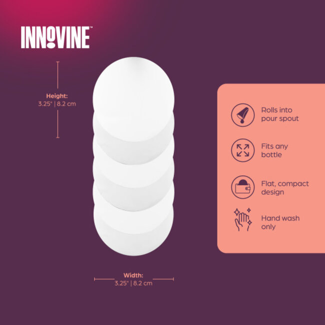 Innovine™ Drip Guard Wine Discs (Pk of 6)