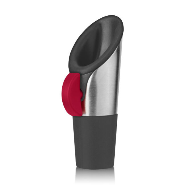 Innovine™ Wine Pourer and Stopper in Raspberry