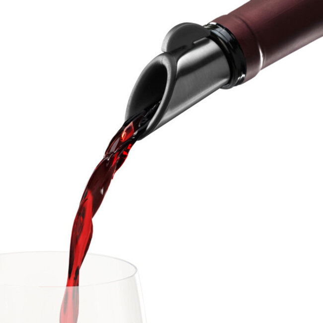 Innovine™ Wine Pourer and Stopper in Graphite