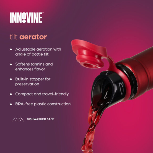 Innovine™ Tilt Aerator in Raspberry