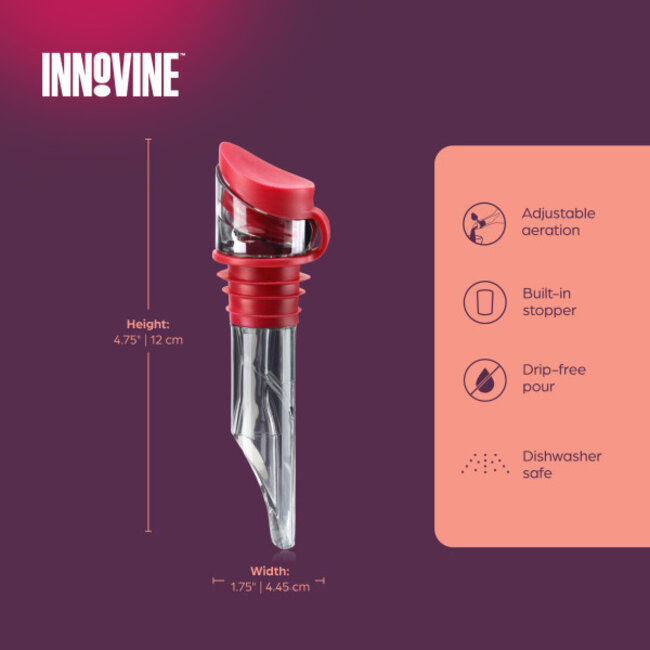 Innovine™ Tilt Aerator in Raspberry