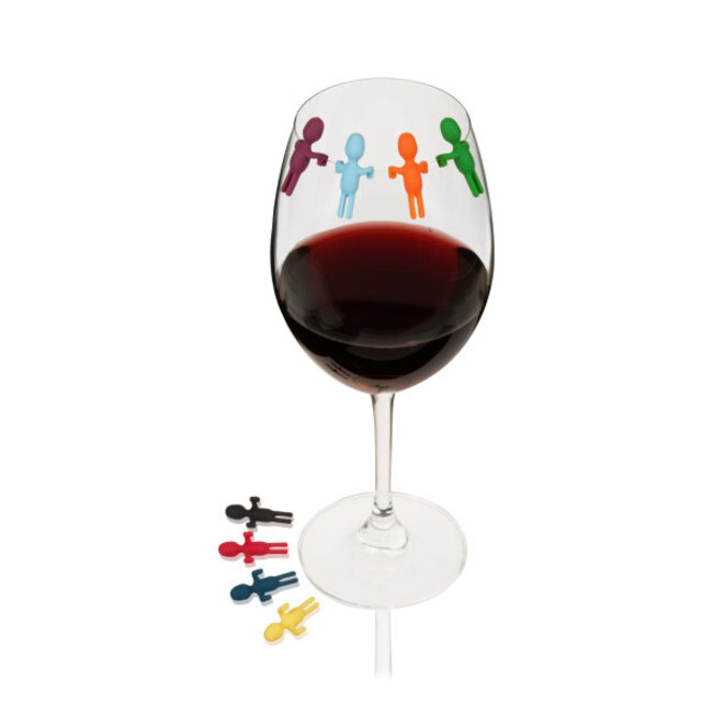 Innovine™ Silicone Wine Charms (set of 8)