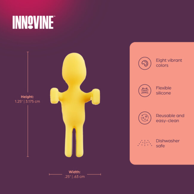 Innovine™ Silicone Wine Charms (set of 8)