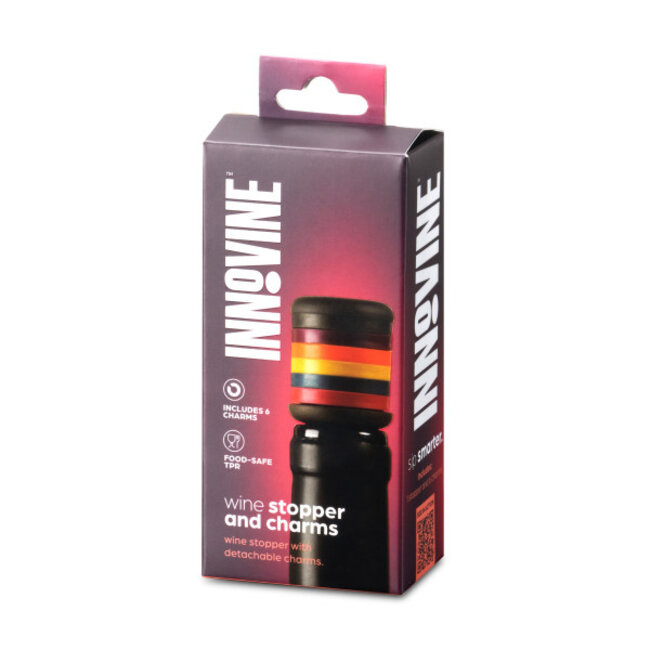 Innovine™ Wine Stopper and Charms