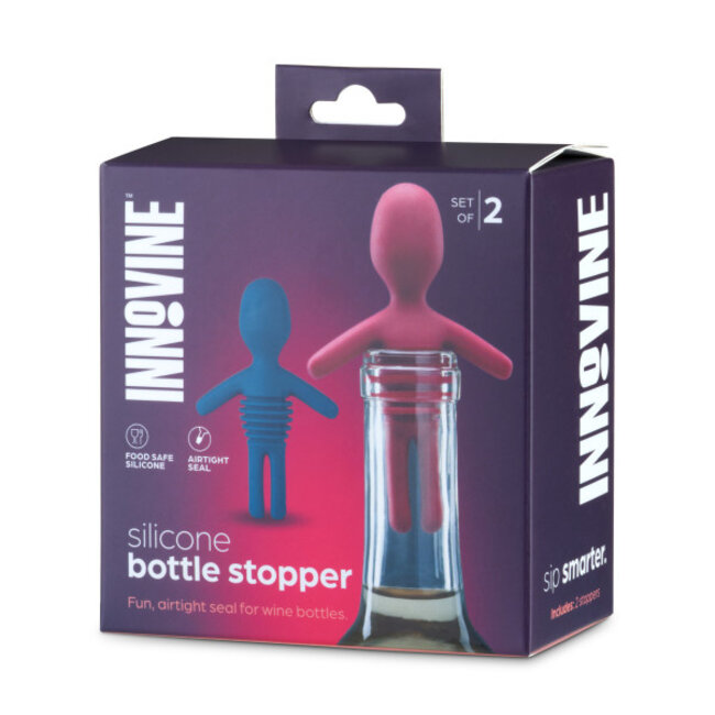 Innovine™ Silicone Bottle Stoppers Set of 2