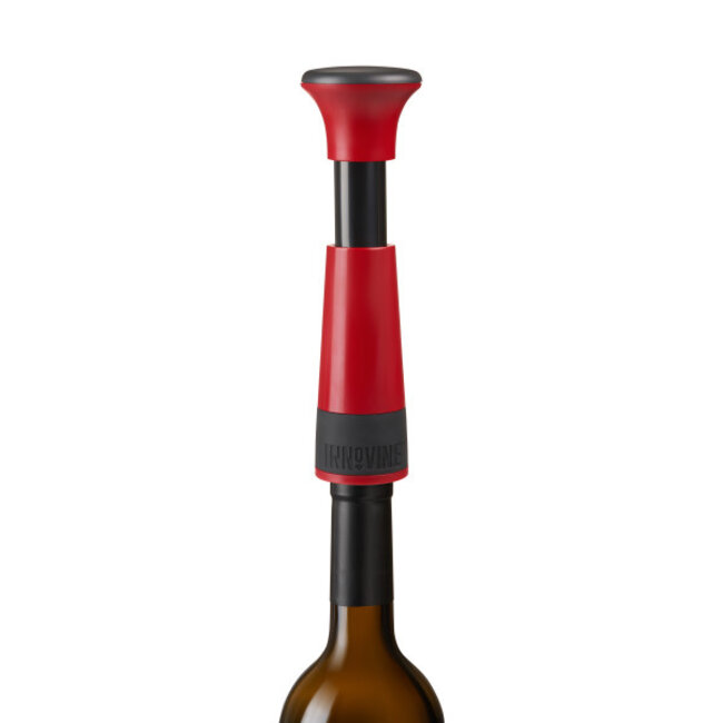 Innovine™ Vacuum Pump Wine Saver in Raspberry