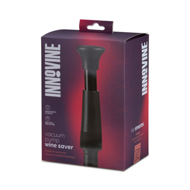 Innovine™ Vacuum Pump Wine Saver in Graphite