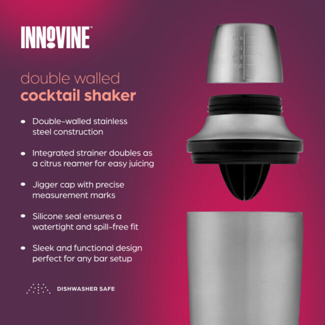 Innovine™ Double Walled Cocktail Shaker