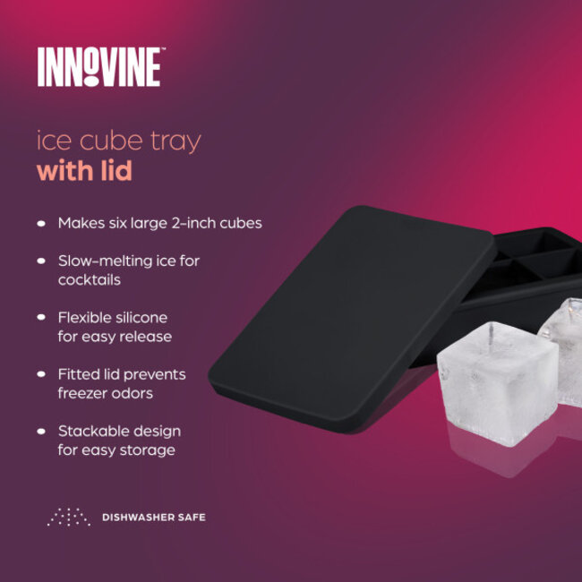 Innovine™ Ice Cube Tray with Lid