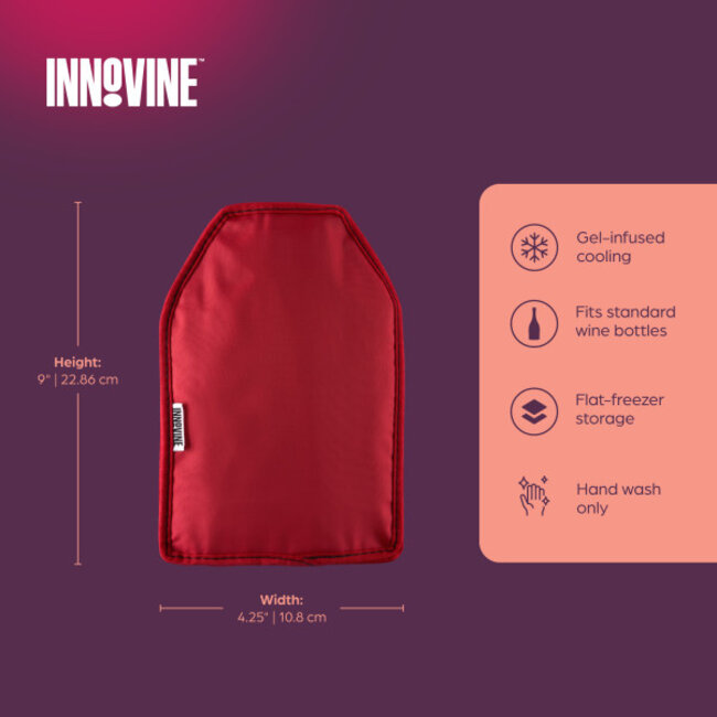 Innovine™ Wine Chilling Wrap in Raspberry