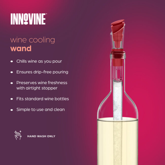 Innovine™ Wine Cooling Wand in Raspberry