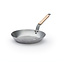 de Buyer Koekenpan Mineral B met houten steel 26cm