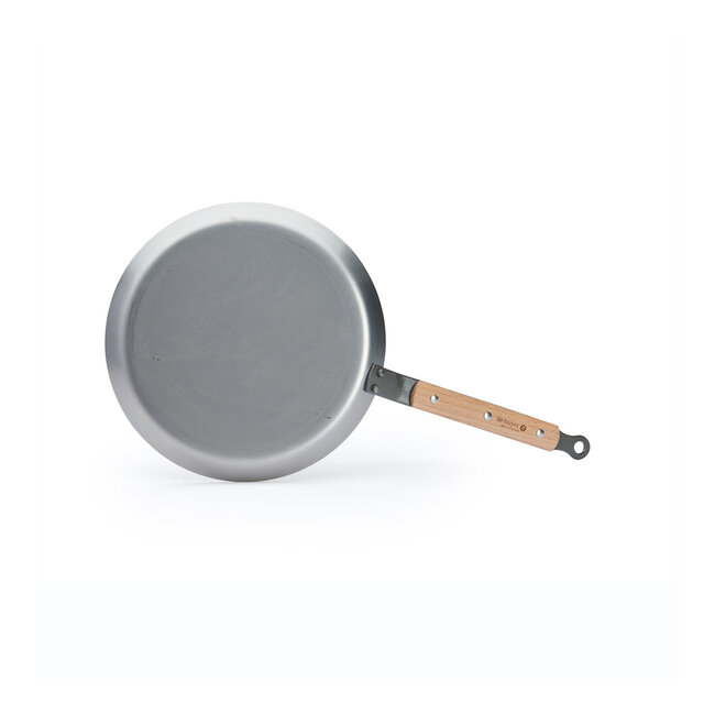 de Buyer Pannenkoekenpan Mineral B met houten steel 24cm