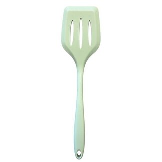 Basic Culinair Basic Culinair Spatel met gleuf - Frosted Mint