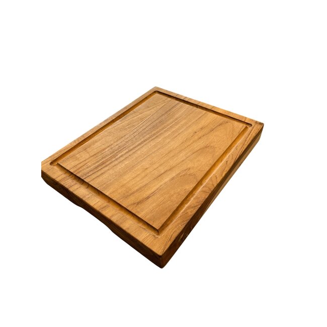 BC Teakhouten snijplank 30x25x4cm