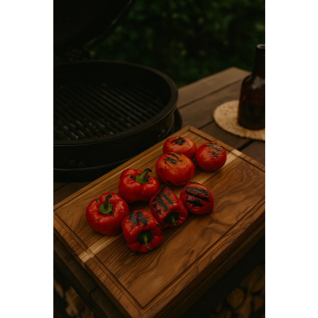 BC Teakhouten snijplank 45x35x4cm