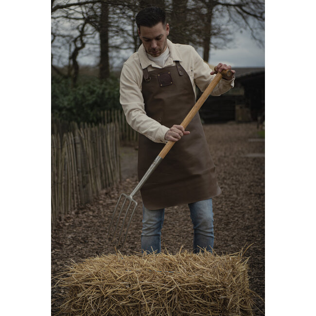 Witloft schort Buffalo - Bruin - Buffelleer