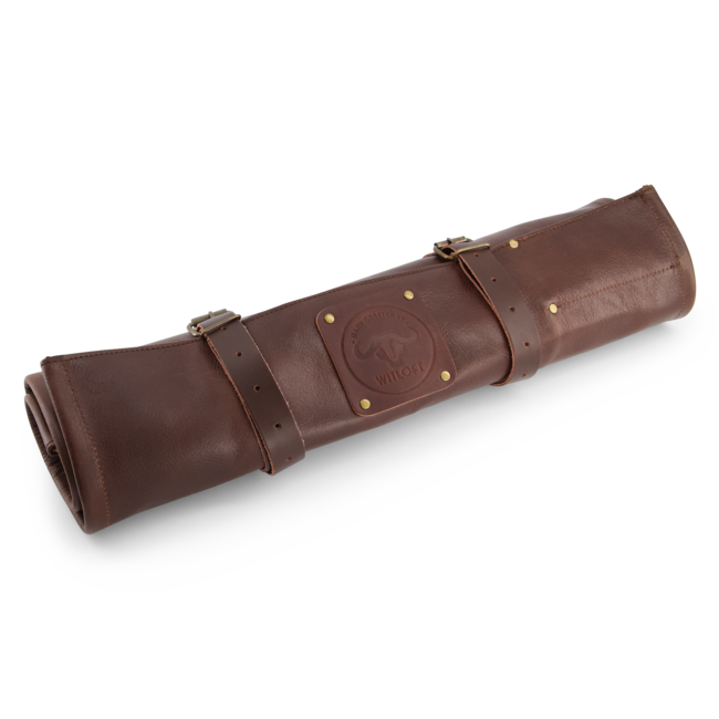 Witloft Buffalo knife roll 9-pocket - Chocolat