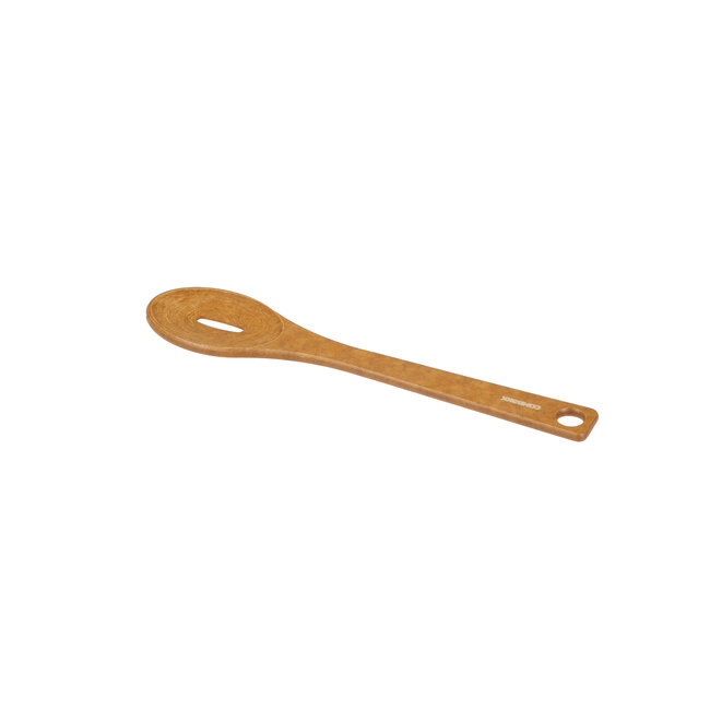 Utensil Hole Spoon Wood Fibre Brown