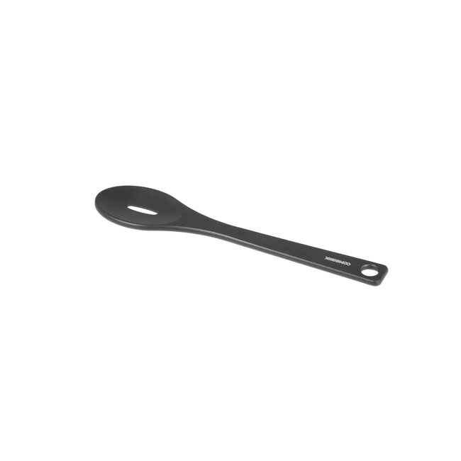 Utensil Hole Spoon Wood Fibre Black