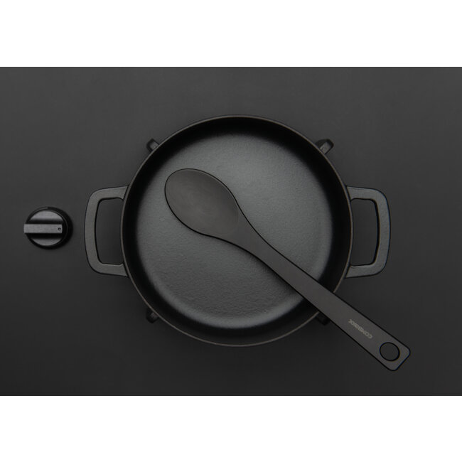 Utensil Spoon Wood Fibre Black