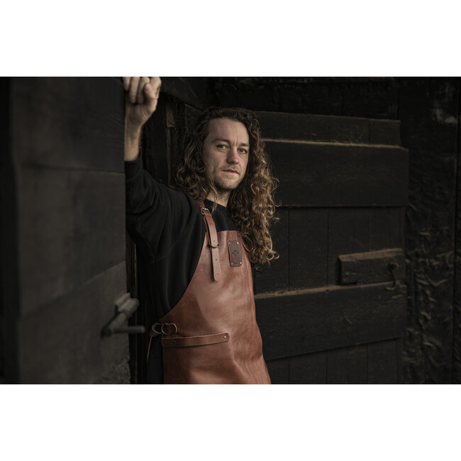 Witloft schort Buffalo - Cognac - Full Grain