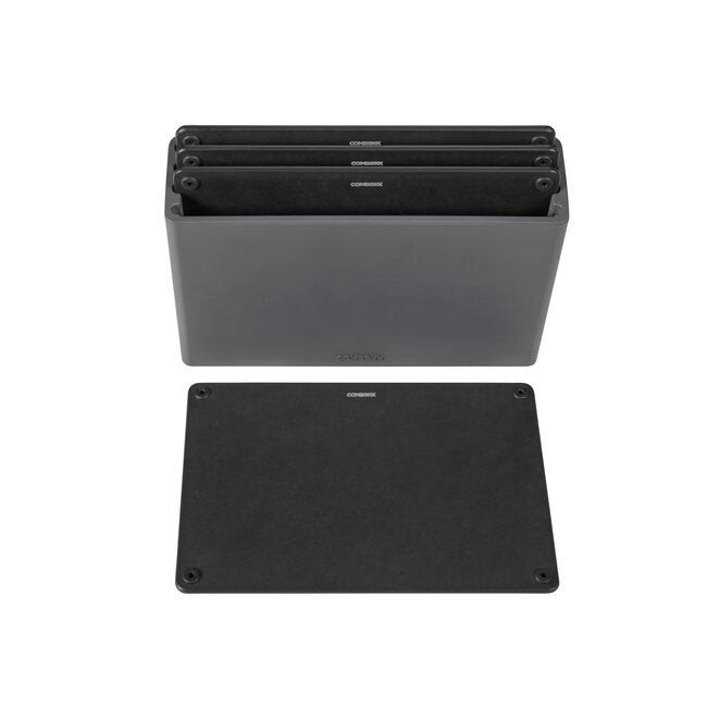 Combekk Cuttingboard Station 4pcs Black/Black