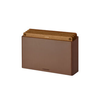 Combekk Combekk Cuttingboard Station 4pcs Brown/Brown