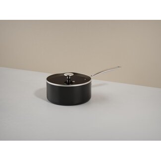 Combekk COMBEKK SaucePan 18cm w/lid Alu ss Handle Black- Element Exp