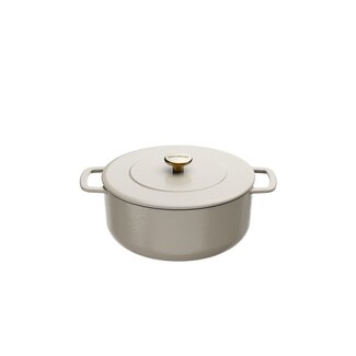 Combekk COMBEKK Dutch Oven 24cm Enameled Recycled Cast Iron Sand