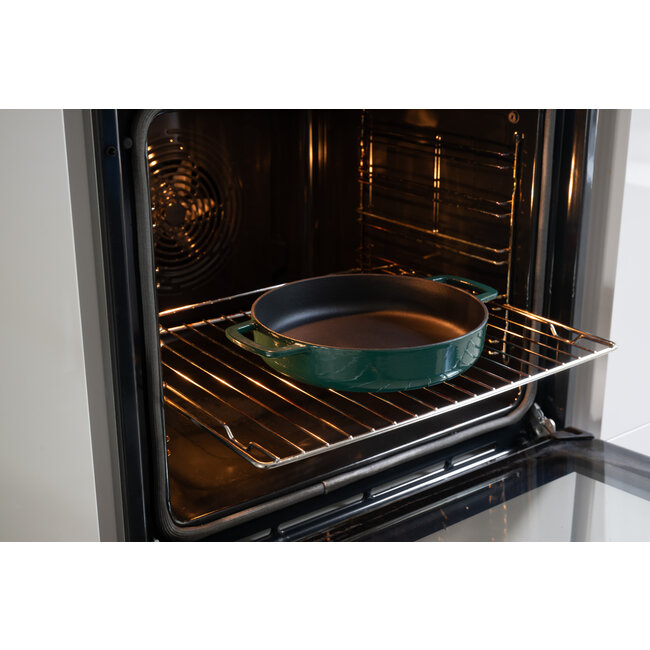 COMBEKK Skillet 24cm Enameled Recycled Cast Iron Holly Green
