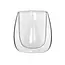 Bialetti Verona Set van 2 dubbelwandige glazen - 80ml