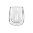 Bialetti Verona Set van 2 dubbelwandige glazen - 250ml