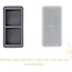 The Original Food Cube  set of 2 (250&500ML) - Grey