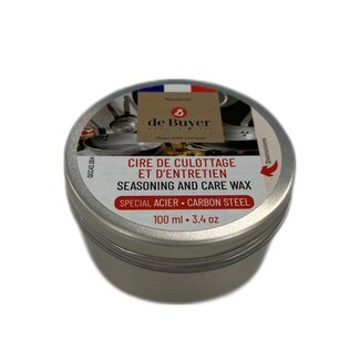 de Buyer De Buyer Onderhoudswas voor stalen pannen - 100ml