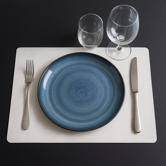 Basic Culinair BC Placemat Kroko Wit