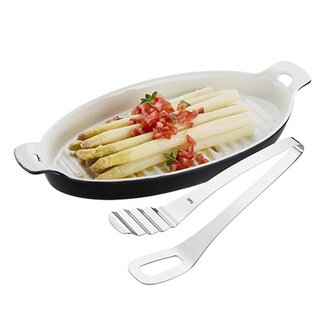 Gefu GEFU Serveerschaal met tang PRESENTO