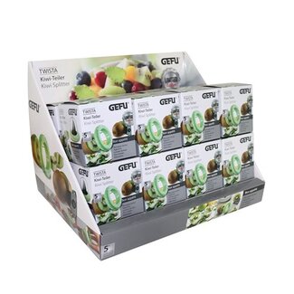 Gefu GEFU Display TWISTA Kiwi-snijders, 16st