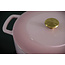 COMBEKK Dutch Oven Enameled Recycled Cast Iron 24cm Pink