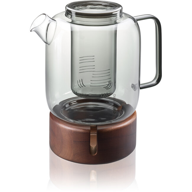 GEFU Theepot, 1.500 ml incl. rechaud TREVIO