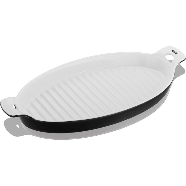 GEFU Serveerschaal met tang PRESENTO