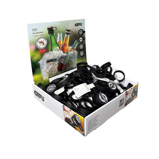 Gefu GEFU Display kroonkurk PEPP, 50st.