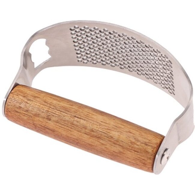 Knoflookbeugel houten greep