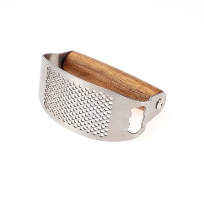 Knoflookbeugel houten greep