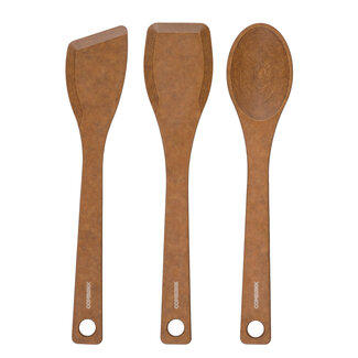 Combekk COMBEKK Utensilset 3pcs Brown