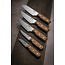 COMBEKK Knive-set 5pcs Brown