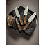 COMBEKK Knive-set 5pcs Brown