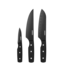 COMBEKK Knive-set 3pcs Black